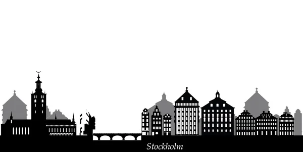 Stockholm manzarası — Stok fotoğraf