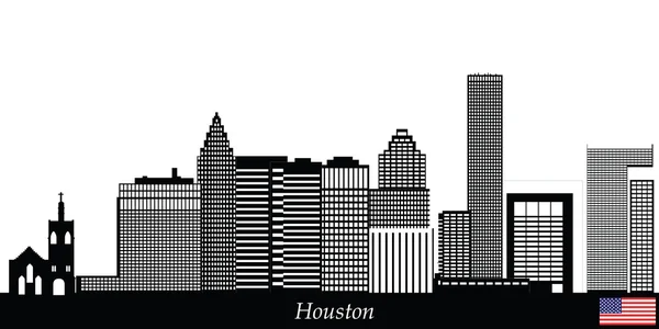 Houston city skyline — Stock Photo, Image