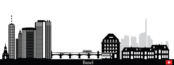 Basel skyline — Stock Vector