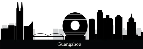 Skyline der Stadt Ghanghzou — Stockfoto