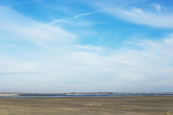 Himmel och strand — Stockfoto