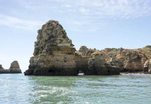 Rocas y acantilados en lagos porugal —  Fotos de Stock