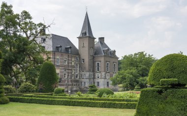 Bahçe peyzaj Twickel Hollanda'da