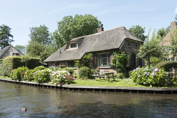 The village giethoorn in Holland — Stock Photo, Image