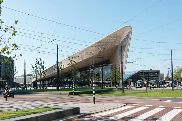 New build sation Rotterdam Central station — Stock Photo, Image