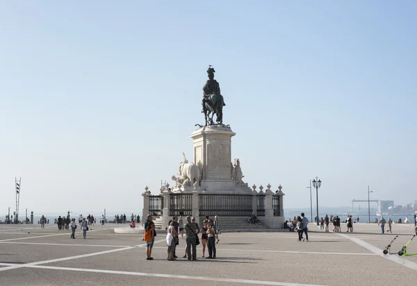 Arco di Rua Augusta a Lisbona — Foto Stock