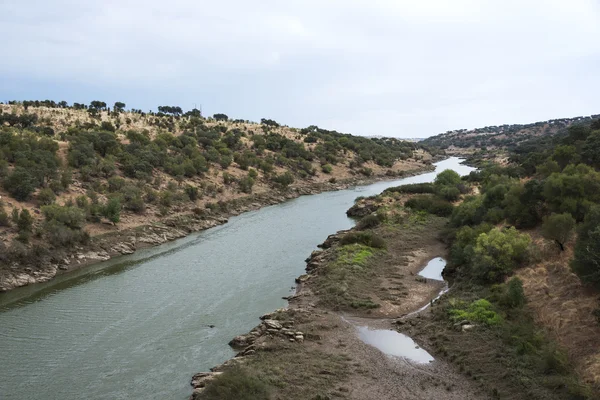 Río en Portugal cerca de Moura — Foto de Stock