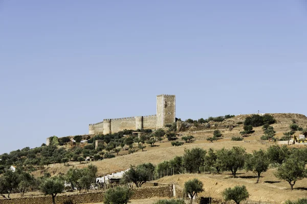 Castle vora portugal — Stockfoto