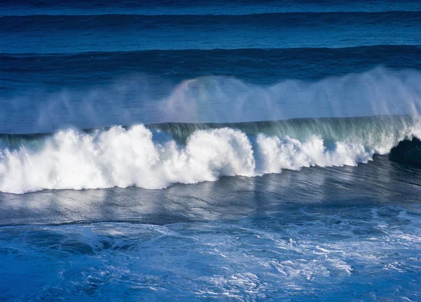 Wellenbrechende Welle Der Central Oregon Coast Florence Oregon Vereinigte Staaten — Stockfoto