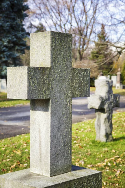 Надгробия Горе Pleasant Cemetery Торонто Онтарио Канада — стоковое фото