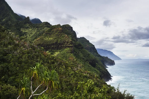 Pali Coast Haena Kauai Hawaï États Unis Amérique — Photo