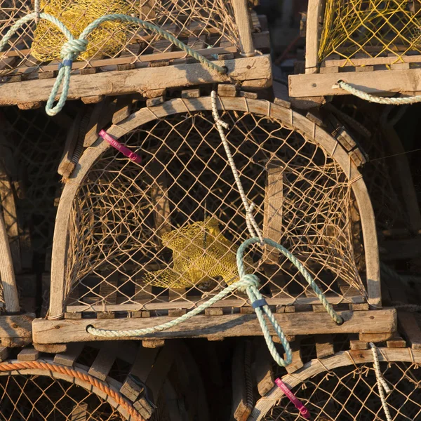 Lobster Traps North Rustico Prince Edward Island Canada — Stock Photo, Image