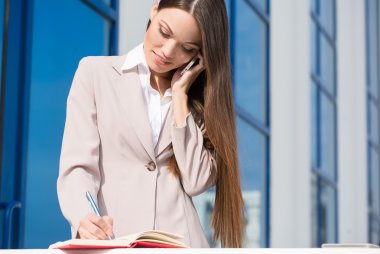  Çalışan şehir iş kadın.