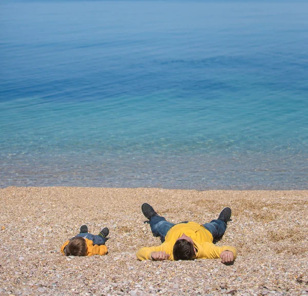 Young father and his son — Stock Photo, Image