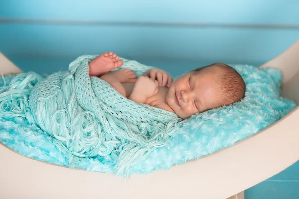 Porträt eines schlafenden Neugeborenen — Stockfoto