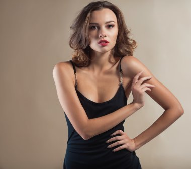Güzel model portre Studio