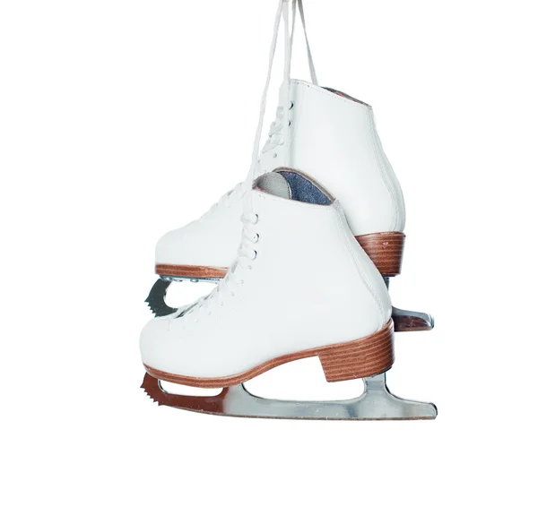 Pattinaggio su ghiaccio scarpe — Foto Stock