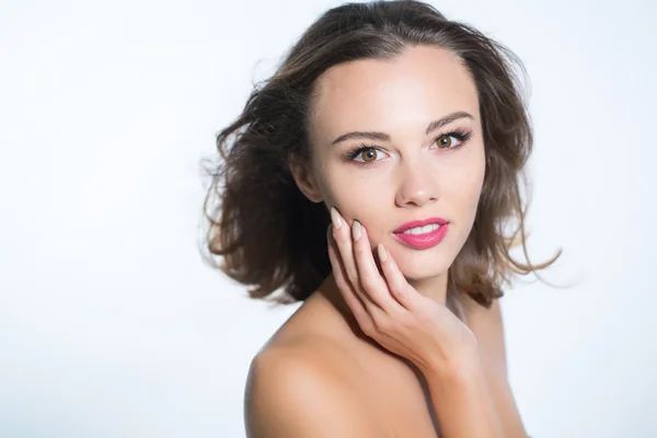 Young woman with perfect skin — Stock Photo, Image