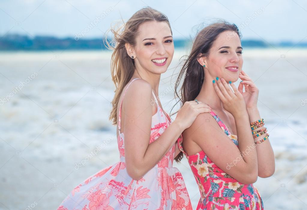 Two girlfriend on the beach � Stock Photo � kirill_grekov #87713 picture