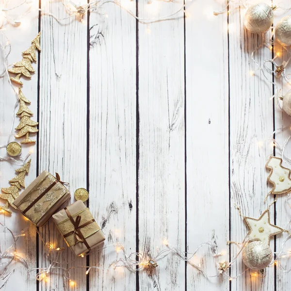 Kerstmis achtergrond frame — Stockfoto