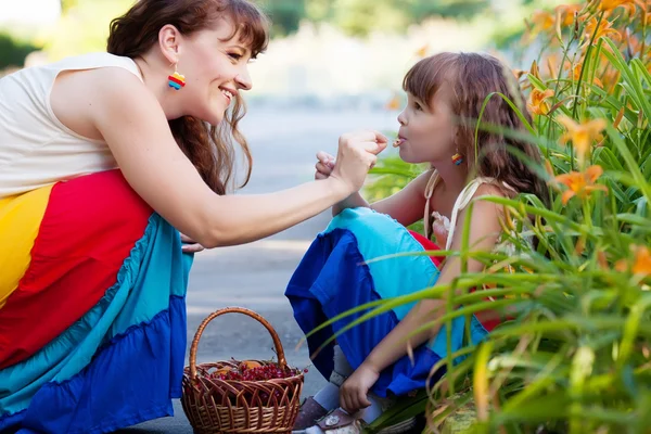 Madre con figlia — Foto Stock