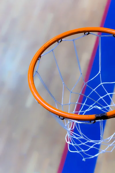 Cesta de basquete de cima — Fotografia de Stock