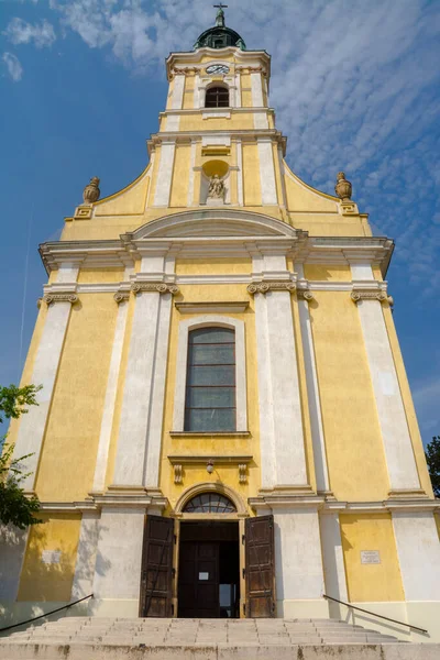 Katholieke Kerk King Bela Straat Van Szekszard Hongarije — Stockfoto