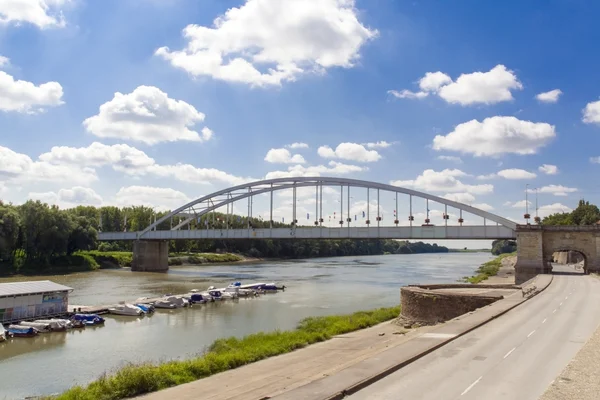 Tisza Fluss bei szeged — Stockfoto