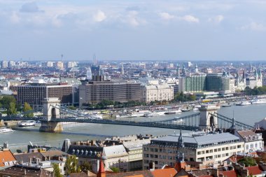 Budapeşte 'deki Zincir Köprüsü
