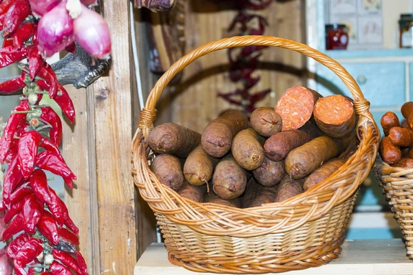 Salamis Mangalitsa Festivali'nde Szeged, Macaristan — Stok fotoğraf