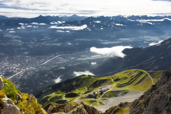 Alperna i Innsbruck — Stockfoto