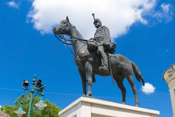 Hussar statue — стокове фото