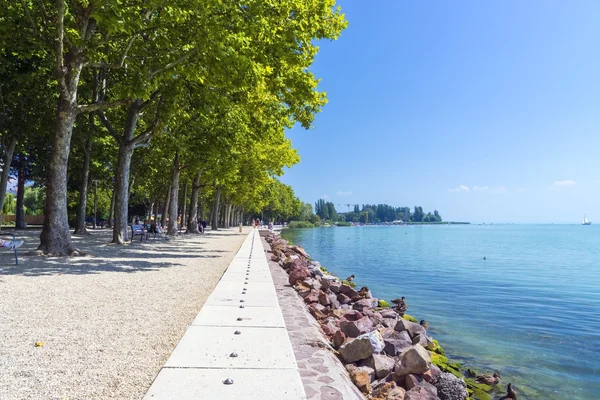 Balatonfured plaj — Stok fotoğraf