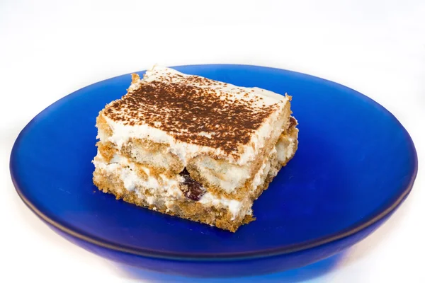 Tiramisù con mirtilli — Foto Stock