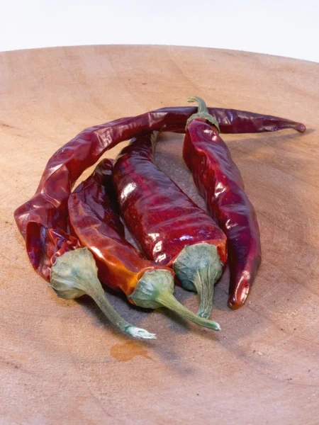 Αποξηραμένα κόκκινη πιπεριά — Φωτογραφία Αρχείου