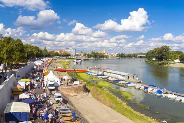 Crowd in Szeged — Stock Photo, Image