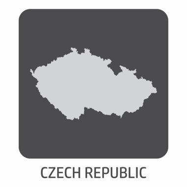 Çek Cumhuriyeti harita simgesi