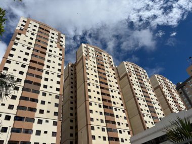 Brezilya, Santo Andre 'de dört konut binası.