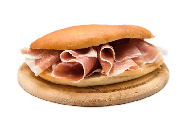 Prosciutto Crudo Sandwich — Zdjęcie stockowe