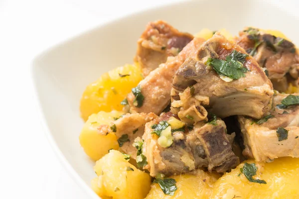 Lamb and potato stew — Stock Photo, Image