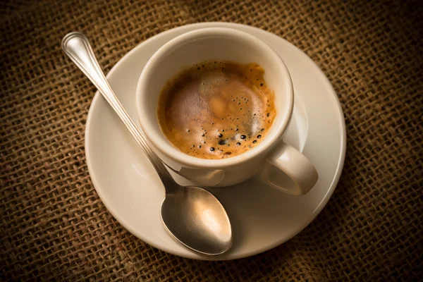 Эспрессо, итальянский кофе — стоковое фото