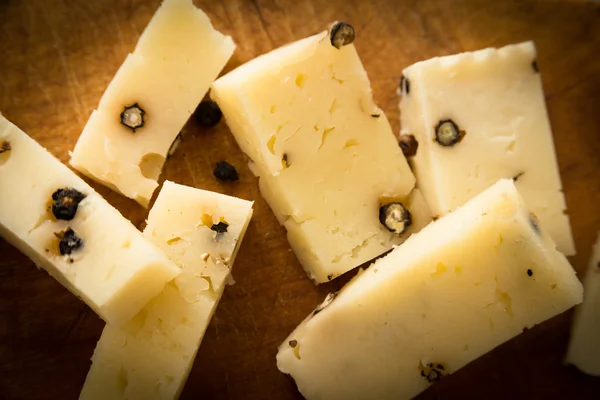 Queso fresco con especias —  Fotos de Stock