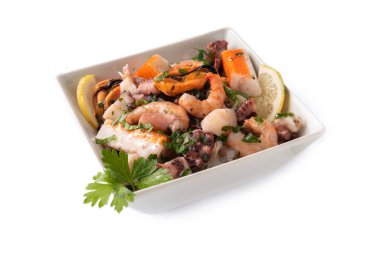 Akdeniz mahsulleri, İtalyan aperatifleri. 