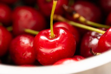 Taze Olgun Kiraz, yakın çekim