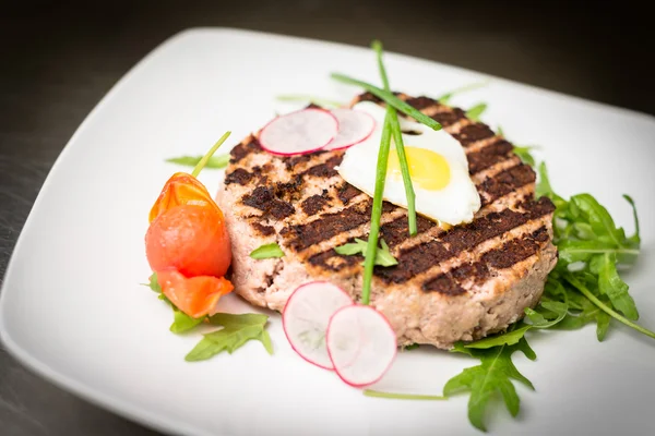 Hamburguesa de carne — Foto de Stock