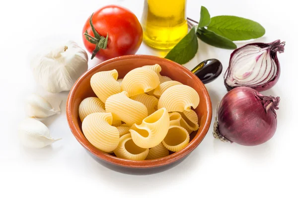 Lumache, pasta italiana — Foto Stock
