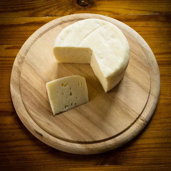 Caciotta, italienischer Käse — Stockfoto