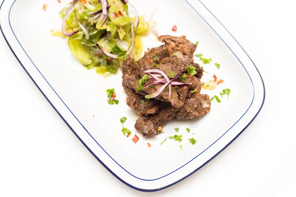 Lamb and cabbage stew — Stock Photo, Image