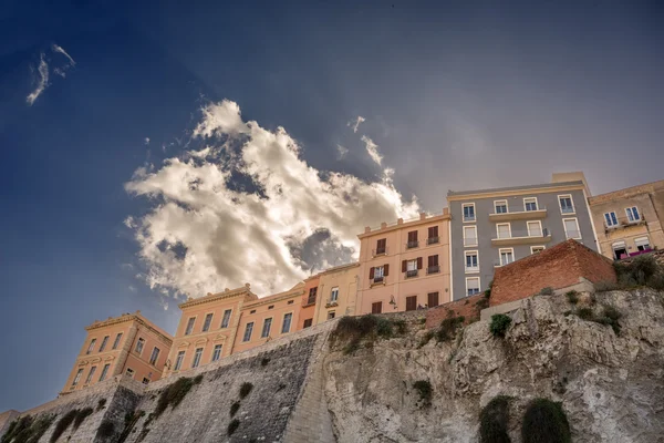 Cagliari, Castello görünümü, Mayıs 2015 — Stok fotoğraf