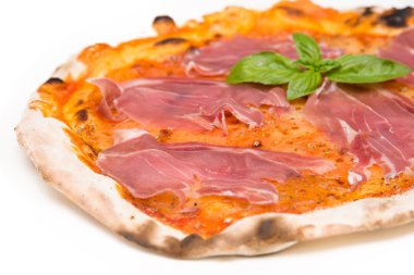 Jambonlu pizza.